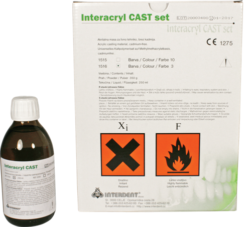 Interacryl cast šķidrums