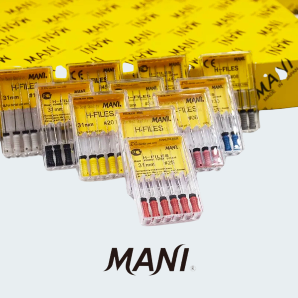 MANI H-files 31MM 6pcs/box