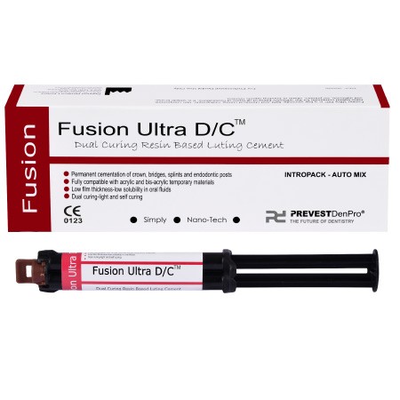 Fusion Ultra D/C duālās cietēšanas cements