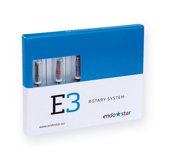 Endostar E3 rotācijas instrumentu sistēmas komplekts