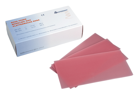 Vaska plāksnes 0.6mm (preparation wax)