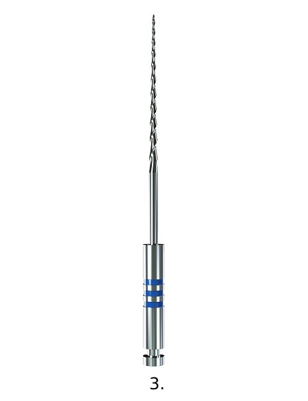 Endostar E3 endodontijas instruments 3. 