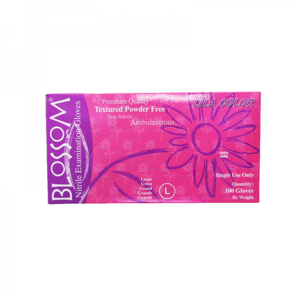 Blossom nitrila cimdi LILLA SOFT