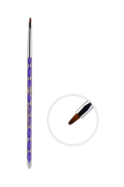 Pure Kolinsky Opaque Brush  (flat)  