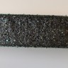 Gumija metālam, melna