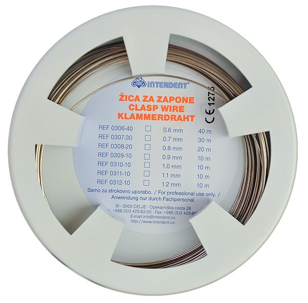 Ortodontiskā stieple 0.7mmx30m